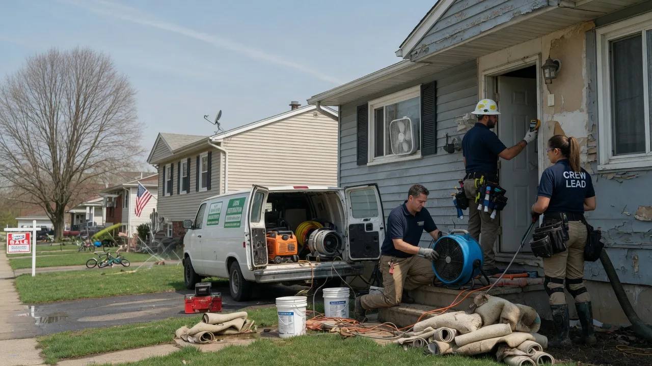 Flood Cleanup in Yorkville, OH near me